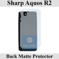 Sharp Aquos R2 Matte Back Protector Carbon Soft Skin Sheet For Sharp Aquos R2. 