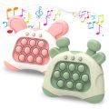 Pop It Game Light Up Fidget Toy, Quick Push Game Console, Whack a Mole Game, Decompression Breakthrough Puzzle Pop Game Machine, Multiple Game Modes Toy for 3+ Years. 