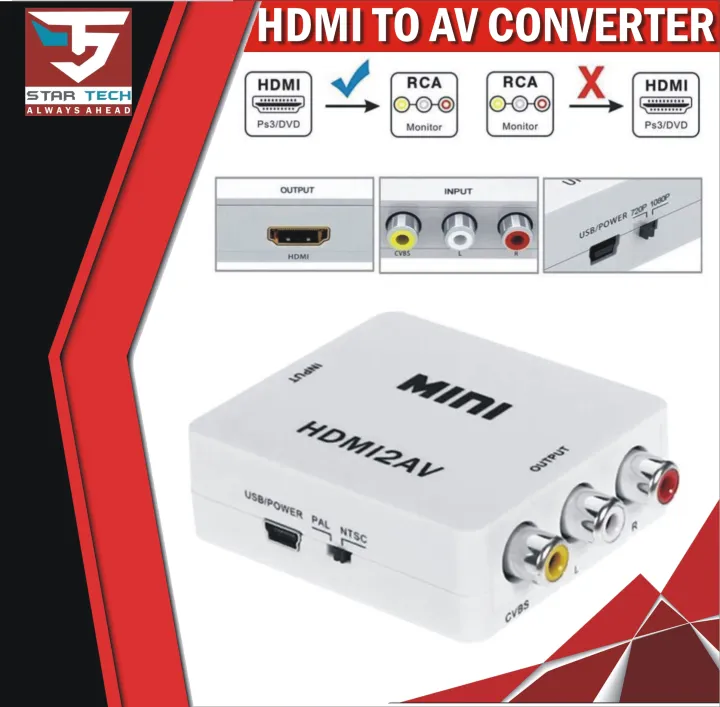 HDMI%20To%20Audio%20Video%20RCA%20AV/CVBS%20Adapter%20HD%201080P%20Mini%20HDMI%202AV%20Video%20Converter%20BOX%20For%20PS3%20VCR%20DVD%20PC%20-%20Image%202