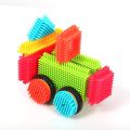 Hedgehog blocks 56 pcs Bh602 building blocks interlocking bristles. 