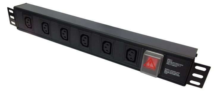 1U%206%20Way%2010A%20IEC%20C13%20Sockets%20to%20C14%20Plug%20Horizontal%20PDU%20-%20Image%206