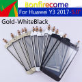 5.0 For Huawei Y3 2017 Touch Screen Digitizer Front Glass Panel For CRO-L02 CRO-L22 CRO-L03 CRO-L23 CRO-U00 Touchscreen. 