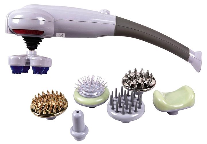 Blueidea 8 in 1 Full Body Magic Massager Machine With Weight Loss Function Vibration for man and woman Magic Machine For Body Pain Relief Massager Percussion Muscle Magic Corded Electric Massager Complete Body Head Neck Shoulder Back Leg Foot Pain Relief