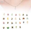 Letter Charms Crafts Supplies Letter Beads for Jewelry Making Party Bracelet. 