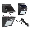 EF 30 LED Solar Light Human Body Induction Wall Light Motion Sensor St Lamp. 