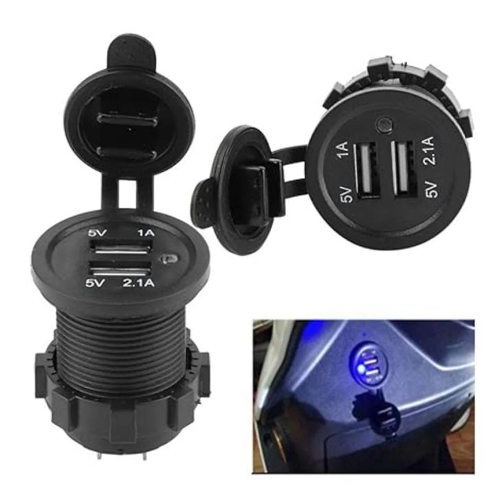 Universal%20Dual%20USB%20Car%20Charger%20Panel%20%E2%80%93%20In-Dash%20Flush%20Mount%20for%20Jeep,%20Truck,%20RV,%20Boat%20%7C%202%20USB%20Ports%20(2.1A%20+%201.2A)%20%7C%2012V/24V%20Power%20Socket%20Adapter%20-%20Image%203