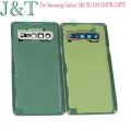 For Samsung Galaxy S10 5G SM-G977B G977F Battery Back Cover Rear Door 3D Glass Panel Housing Case Adhesive +Camera Lens Replace. 