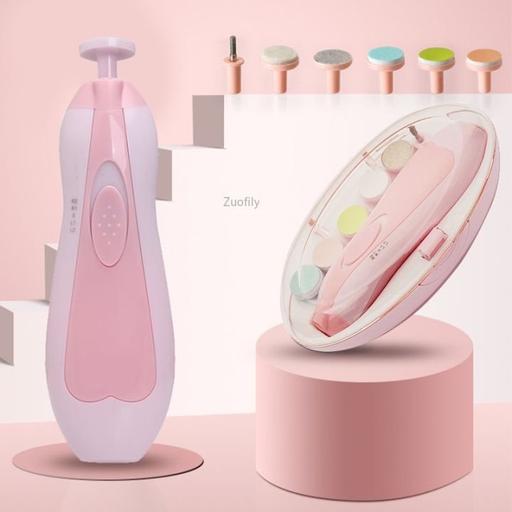 Baby%20Nail%20File%20Electric%20Nail%20Trimmer%20Manicure%20With%20Nail%20Clippers%20Toe%20Fingernails%20Cutter%20Scissors%20Care%20Set%20For%20Infant%20Toddler%20Kid%20-%20Image%202
