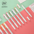 JIANWU 1 Pc Zebra Mildliner Double-ended Highlighters Soft Student Writing Drawing Marker Pens Kawaii Stationery Supplies Fleursbiy. 