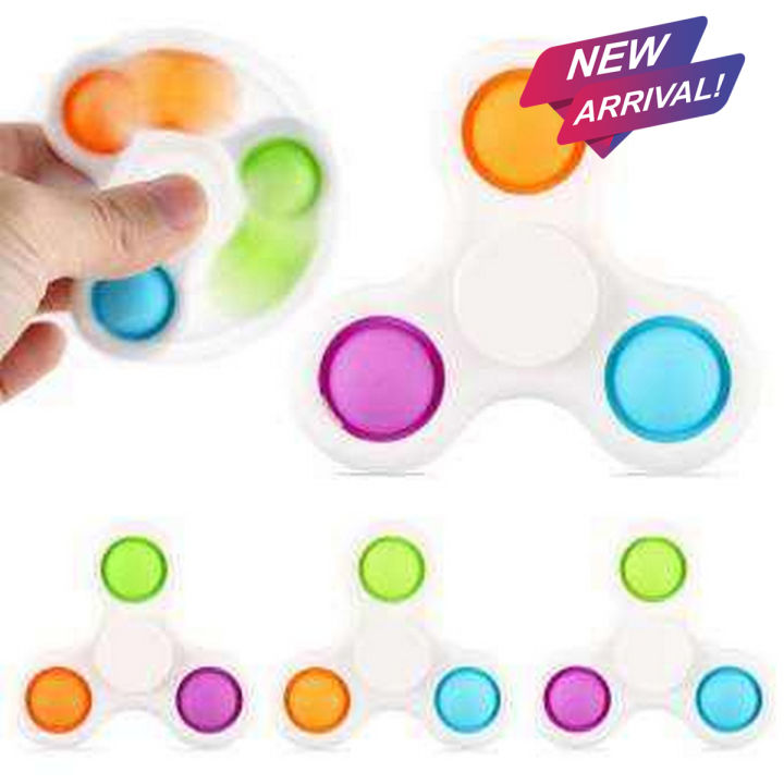 Pop It Fidget Spinner