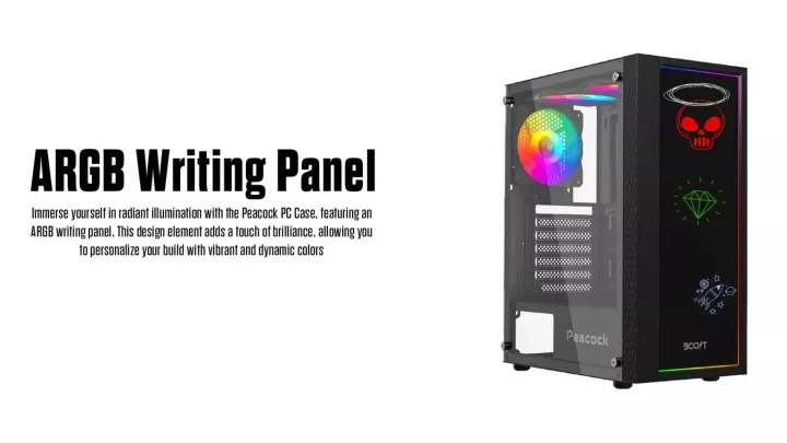 Boost%20Peacock%20With%20Stylish%20Pen%20Gaming%20Case%20White%20%7C%20RGB%20Gaming%20Case%20-%20Image%205