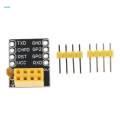 2xESP8266 ESP01 ESP01S Breadboard Module,Breakout Breadboard Adapter. 