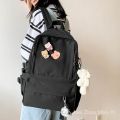 Ready Stock School Bag Korean-Style Japanese Middle School Student Schoolbag Female High SchoolinsShoulder Bag Bag Student Backpack. 