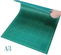 Paper Cutting Mat with Marking Guide - Size A3, Craft Cutting Mat, A3 Anti Slip Rubber Cutting Mat, Double Sided Cutting Mat, A3  Mat Self-Healing & Rotary Cutter Knife Printed Grid Craft. 