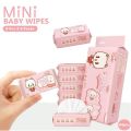 Mini Wet Wipes, Pocket Tissue Papers, Paper Napkin, cleaning wipes sanitary items, baby wipes, travel size tissue paper, Soft Cleansing Baby Wipes (8pcs x 8pack). 