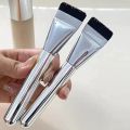 New Korean Korean Foundation Brush Ultra-thin Lightweight Flat Head Bare Skin Thin Concealer Brush Makeup Facial Mask. 