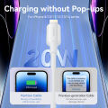 Vention PD 20W 20 Watt PD3.0/QC3.0 GaN Fast Charger Type C Charger for iPhone 16 15 14 Pro max Samsung S24  Ultra Huawei Mate 70 Xiaomi 15 14 Pro Redmi Foldable Safety Certified Type C Charger. 