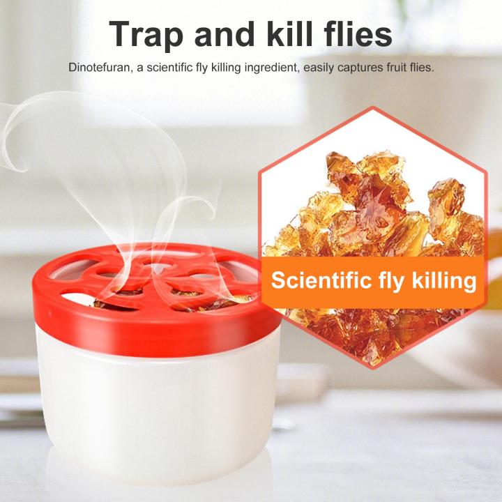Bee Catcher Compact Reusable Insect Fly Trap Effective Cockroach Fly Killing Bait for Home Bright Color Buyers' Choice
