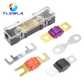 1Set ANS Automobile Fuse Holder 32V Fuse Box Safety Plate Base Car Carrier Fuse Box Bolt Type 20A 30A 40A 50A 60A 70A 80A 90A. 