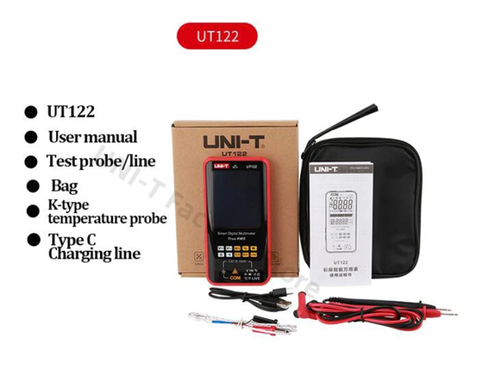 UNI-T UT 121 Series Smart Digital Multimeters