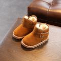 Kids Baby Toddler Shoes Child Winter Warm Snow Boots Shoes Plush Thicker Sole Boys Girls Snow Boots Shoes 1-6Y. 