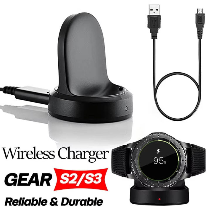 Wireless Charger For Samsung Gear S3, Gear S2, Gear S2 Classic Smart Watch