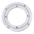 Heavy Duty Aluminium Alloy Rotating Bearing Plate Turntable Round Dining Table. 