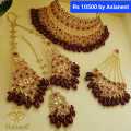 Gold Plated Necklace set. 
