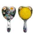 1 PC Comb/ BRUSH (Random Color) Anti-Static Massage Combs Hair Accessories Cute Cartoon Princess Hair Plastic Hot Brush For Baby Girls Children. 