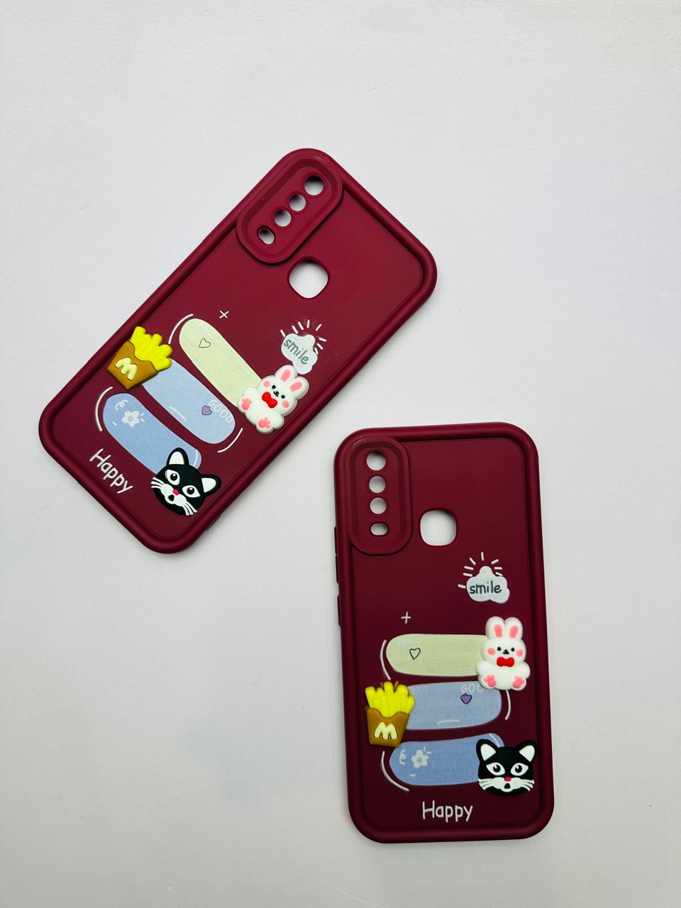 Lahore Mobile Case for Vivo Y11 | Y12 | Y15 | Y17 Girls Back Cover - Luxerey Back Cover - Creative Lovely 3D Doll - Vivo Y11 | Y12 | Y15 | Y17 Dolls Case 6