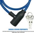 Master Lock Heavy Duty Bike  Lock Key Universal Mounting Bracket Certified Bike Lock Long Shackle. 