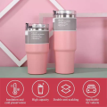 890ML Tyeso Tumbler 5xGifts Botol Air Stainless Steel Bottle Water Bottle With Straw Keep Hot Cold Drink Insulated Flask Tumbler Botol Air Termos Thermos Flask 保温杯保温瓶. 