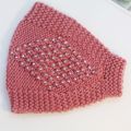 Korean Elastic Knitted Headbands Cap Wide Brim Handmade Hair Bands Sports Hair Accessories Bundled Hair Warm Headwrap Face Wash. 