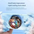 GT31 Mobile Phone Radiator Mobile Phone Cooler Semiconductor Refrigeration Magnetic Live Broadcast Clip Dual-Purpose Cooling Fan B. 