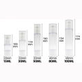 Plastic Empty serum bottles 15ml/30ml/50ml/80ml/100ml Pump Vacuum pump bottles Airless AS plastic sub-bottling for Skincare routine Travel size bottles Beauty salon Professional use Cosmetics. 