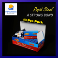 10Pcs Magic GMSA Rapid Steel Economy Pack (Magic Depoxi Steel) Full Box. 