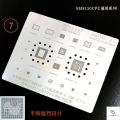 Poco X3 Pro Stencil For SM8150 CPU + RAM Snapdragon 855. 