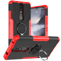For Nokia 2.4 Case TPU PC Luxury Ring Back Cover Stand Armor ShockProof Bracket Case For Nokia 2.4 Phone Case. 