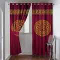 Parde for Room | Panel (2 Curtain) Parday Parda Room | Luxury Premium Curtains for Bedroom | Long Curtain Fancy Cortains for Decoration Door Curtans Beads Curtens for Drawing Room Window Parda Cartan. 