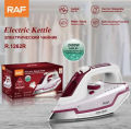 Steam Iron RAF Iron and Dry Iron - Spray and Steam with Ceramic Sole plate 1200 to 2600 watt dry and steam. 