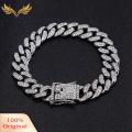 Super Charm Bracelet Fine Workmanship Cuban Link Chain Men Bracelet. 