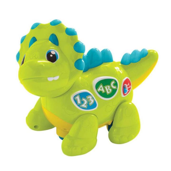 Adventure Light-up Walking Dinosaur with moving head and wagging tail