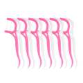 Dental Floss Threader with Toothpicks For Teeth 25 piece. 