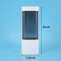 2X Cup Dispenser, Pull Type Water Cooler Cup Holder Cups, Wall Mount Bathroom Disposable Cup for Home Office Hospital-A. 