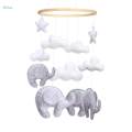 Crib Hanging Toys Felt Crib Mobile Interactive Hanging Cute Creative Bed Bell Stroller Toy for Stroller Photography Props Pram Party Bedroom. 