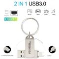 【COD+Original+Ready stock】Toshiba os/USB Type-c/USB Metal Pendrive 512GB Phone OTG USB Flash Drive. 