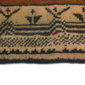 Hand Made Tribal Oriental Prayer Design Kaleen Rug, Traditional Hand-Knotted Wool Carpet |145x94cm|3'x4'7ft| - R13563. 