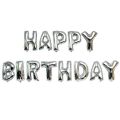 HAPPY BIRTHDAY FOIL BALLOON SET BIRTHDAY PARTY DECORATION FOIL BALLOON - 13 LETTERS FOIL BALLOON PACK. 