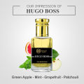 Khushboo Mahal - Hugo Black Attar - Attar For Men-Lasting 6 to 8 Hours-Lasting Fragrance For Men-100% Original. 