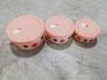 Pack of 3 Food Care Round Bowls Set (3 Sizes). 